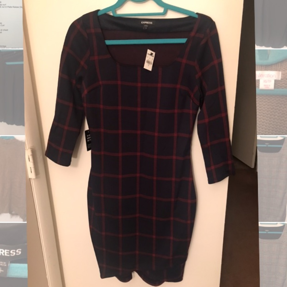 Plaid Express Dress